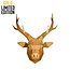 Papercraft world DIY Paper Wall Art kit Deer Gold  Limited Edition  74x57x40 cm.