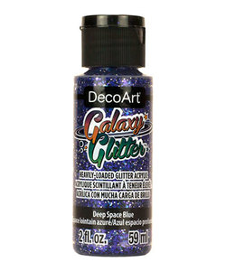 DecoArt Galaxy Glitter 59ml Deep Space Blue