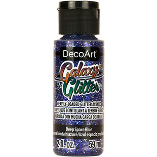 DecoArt Galaxy Glitter 59ml Deep Space Blue