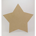 Pronty MDF Ster groot 438 x 420 x 9mm