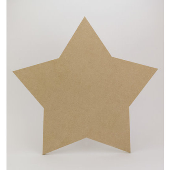 Pronty MDF Ster groot 438 x 420 x 9mm