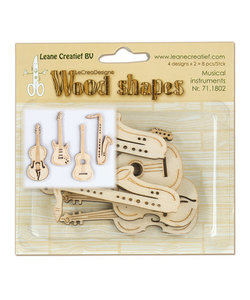 Leane Creatief wood shapes Musical instruments