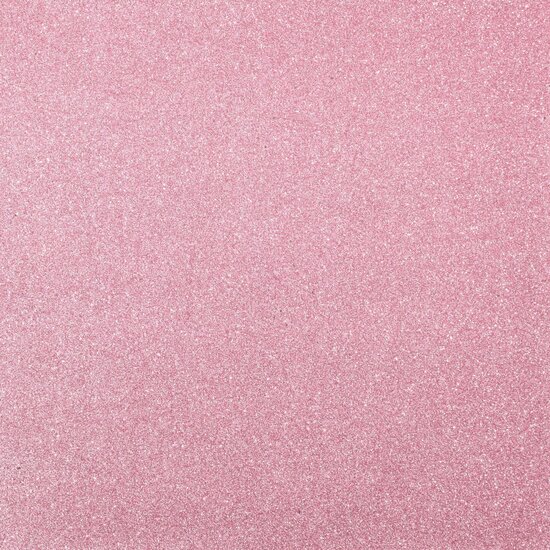 Florence Glitterpapier zelfklevend 30.5x30.5 Roze