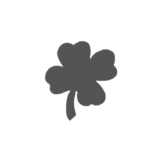 Vaessen Creative Vaessen Creative Figuurpons Small 5/8" - 1,5cm. Klaver vier