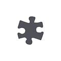 Vaessen Creative Vaessen Creative Figuurpons Jumbo Puzzelstuk 2"