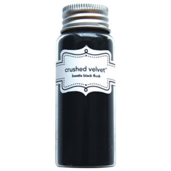 Doodlebug Doodlebug Design Crushed Velvet Flock / Fluweelpoeder Beetle Black