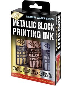 Essdee Metallic Block Printing Ink Set 3 pcs