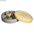 Rayher Papiermache passepartout doos knoop met vakverdeling 24,5x24,5x6cm.