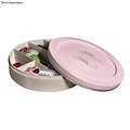 Rayher Papiermache passepartout doos knoop met vakverdeling 24,5x24,5x6cm.