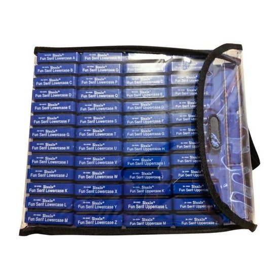 Totally-Tiffany Totally Tiffany Punch Pack Store and Go Bag opbergsysteem 2" large 21,6x28x5,1 cm