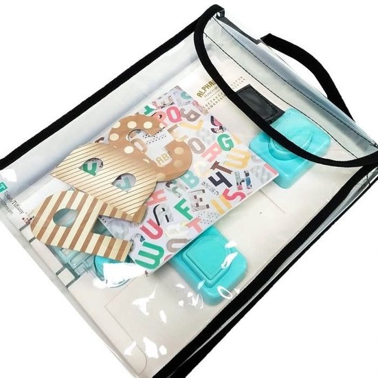 Totally-Tiffany Totally Tiffany Punch Pack Store and Go Bag opbergsysteem 2" large 21,6x28x5,1 cm