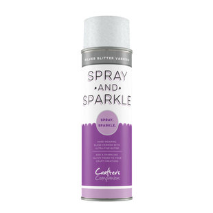Spray & Sparkle Glitter vernis Zilver