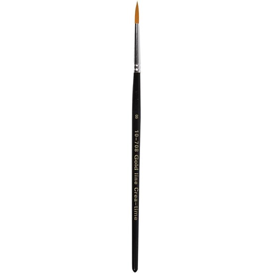 Gold Line Gold Line Penseel Rond nr. 8