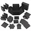 Creotime Explosion Box 7x7x7,5 + 12x12x12 cm. Black