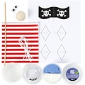 Creotime Mini Creative Kit Silk clay - Eierdoos Piratenschip