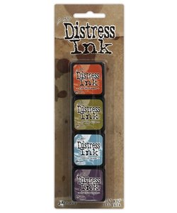 Ranger Distress Tim Holtz Mini Ink Pads Kit 8