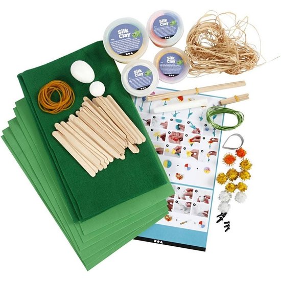 Creotime Silk Clay en Foam Clay Paastuin