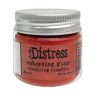 Ranger Distress Embossing Glaze Crackling Campfire