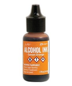 Ranger Alcohol Ink Brights 14 ml. Sunset Orange