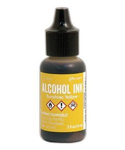 Ranger Alcohol Ink Brights 14 ml. Sunshine Yellow