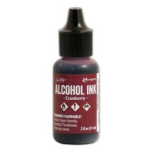 Ranger Alcohol Ink Earth Tones 14 ml. Cranberry