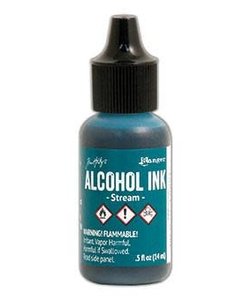 Ranger Alcohol Ink Earth Tones 14 ml. Stream