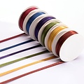 Darice Satijnen lint Set 6 Kleuren 3mmx2m Herfst