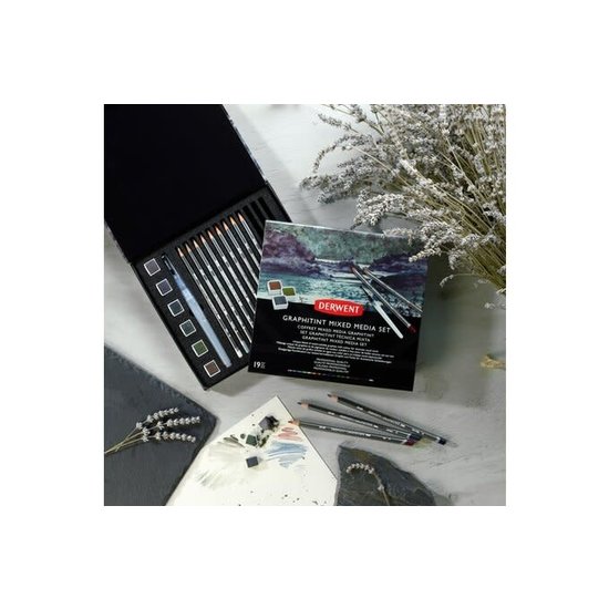 Derwent Derwent Mixed Media set Graphitint 19 pcs.