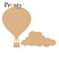 Pronty Mdf Ballon & Wolk, dikte 3mm