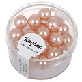 Rayher Renaissance-Glasparels 8mm Doosje 25 st. Schelp-roze