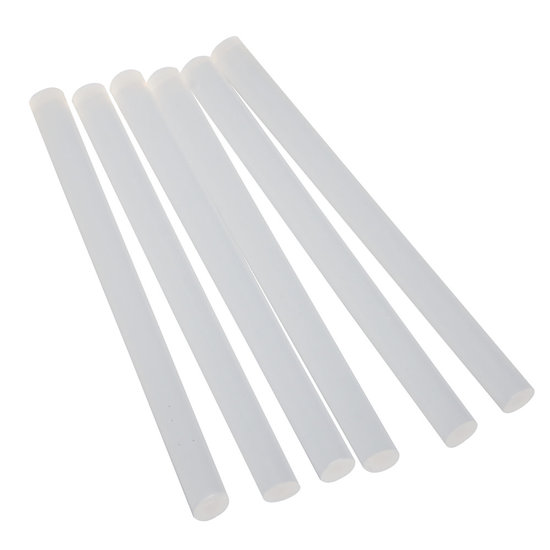 Rayher Rayher Lijmpatronen Ø 7 mm. Lengte 10cm  6 st.