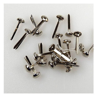 Nellie's Choice Splitpennen Floral brads l: 3 mm 40 stuks Zilver