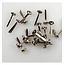 Nellie's Choice Nellie's Choice Splitpennen Floral brads l: 3 mm 40 stuks Zilver