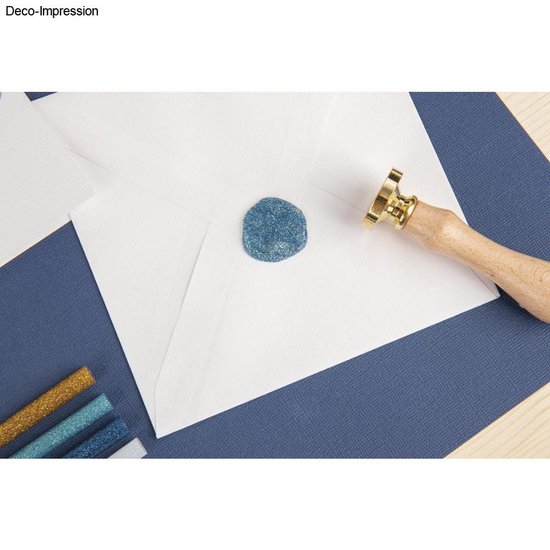 Rayher Rayher Lijmpatronen Glitter Ø 7 mm. Lengte 10cm Kleuren Assorti 10 st.