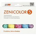 Zeni Zeepverf Set 5 kleuren 5x30gr