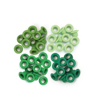 We R Memory Keepers Standard Eyelets 0,5 cm. 60 st Green