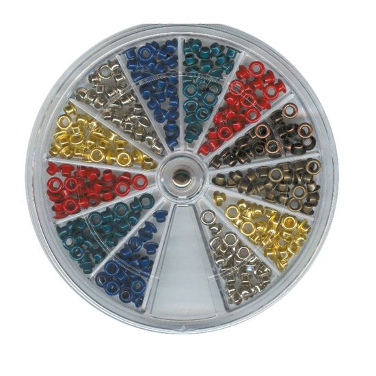 Vaessen Creative Eyelets kit 300 st. 12 kleuren  Kerst