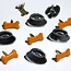 Brads splitpennnen Dog mix, 12 pcs.