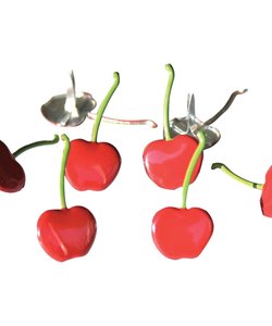 Brads splitpennen Cherry red, 12 pcs.