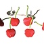 Brads splitpennen Cherry red, 12 pcs.