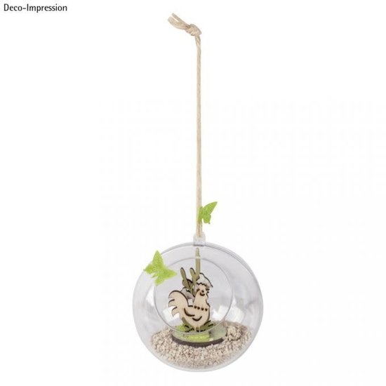 Rayher Rayher Houten DIY Bouwset Instekers Voor Stolp Bloemenweide 5cm ø, 5cm. 2 sets