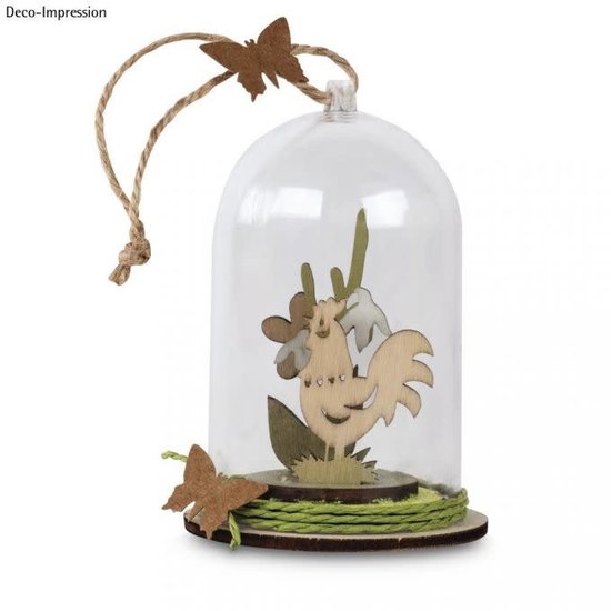 Rayher Rayher Houten DIY Bouwset Instekers Voor Stolp Bloemenweide 5cm ø, 5cm. 2 sets