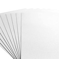 Florence Florence Cardstock Papier Texture A4, 10pcs, 216g, Wit