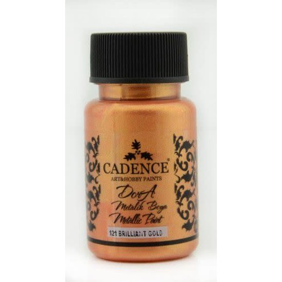 Cadence Cadence Dora Metallic verf 50 ml Briljant goud