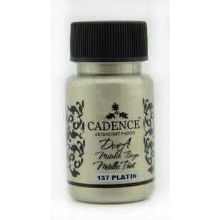 Cadence Dora Metallic verf 50 ml Platin