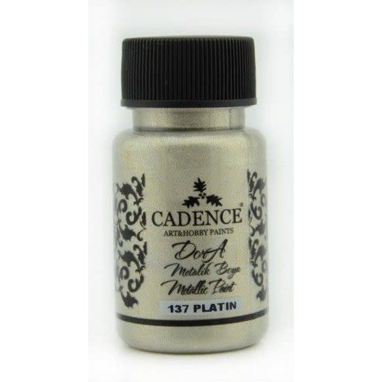 Cadence Cadence Dora Metallic verf 50 ml Platin