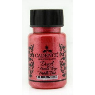 Cadence Dora Metallic verf 50 ml Red