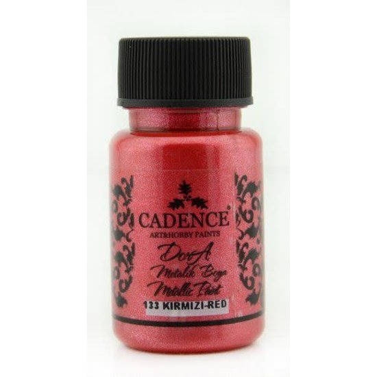 Cadence Cadence Dora Metallic verf 50 ml Red