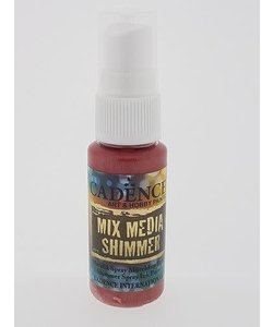 Cadence Mix Media Shimmer metallic spray 25 ml Red