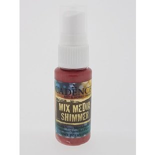 Cadence Mix Media Shimmer metallic spray 25 ml Red